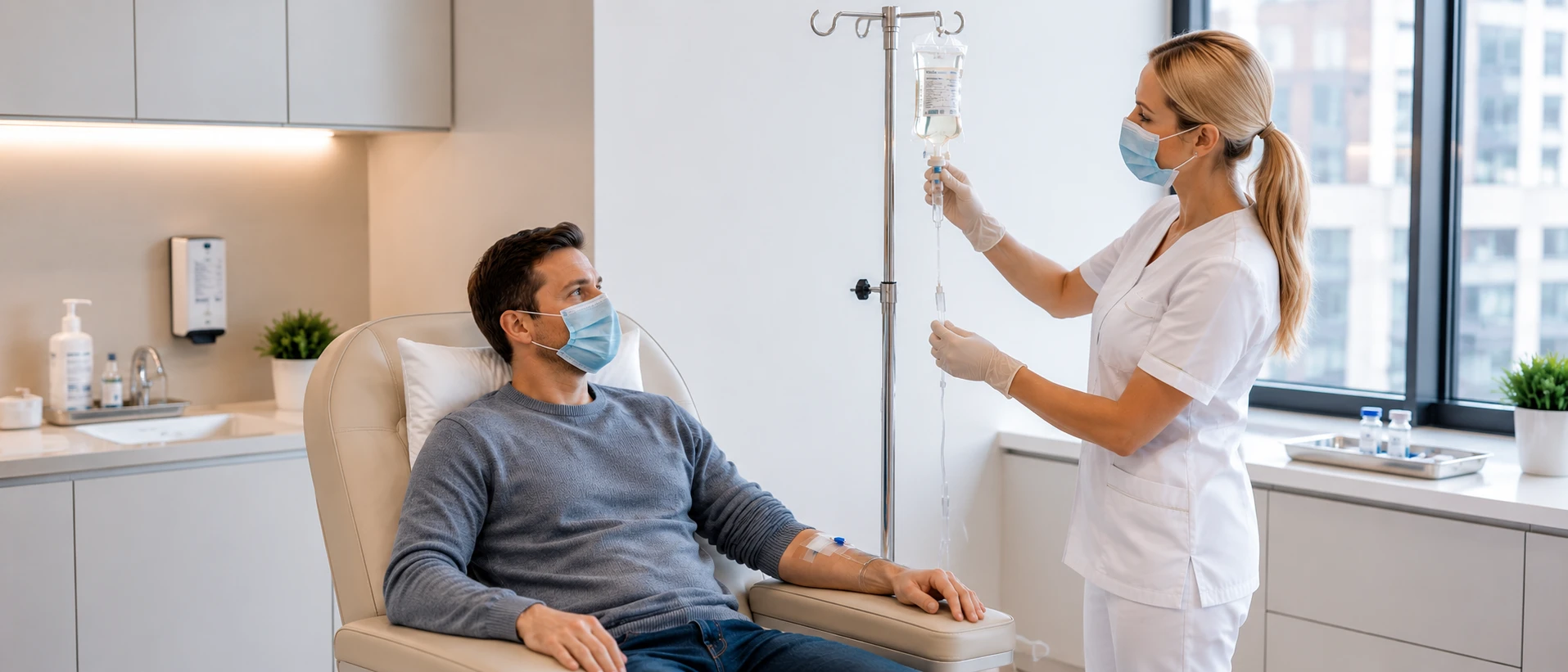 лечение ОРВИ капельницей